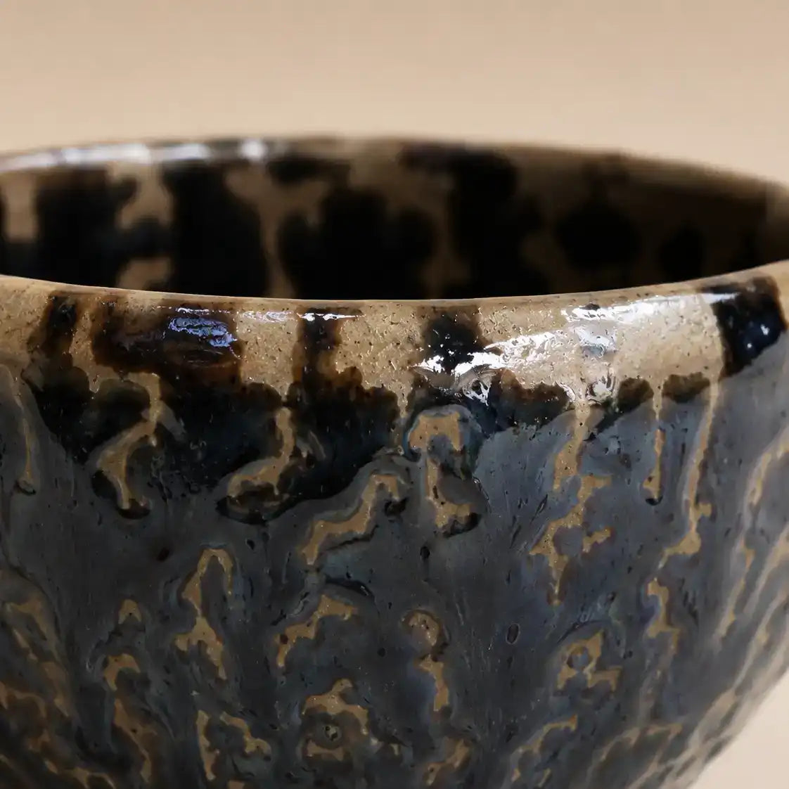 Lava Glaze Jian Ware Bowl No.2 (small)