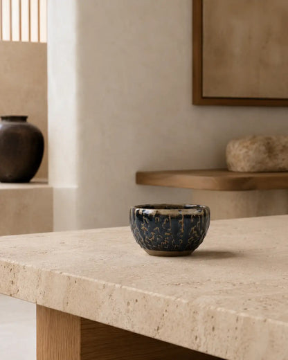 Lava Glaze Jian Ware Meditation Bowl No.2 (small)