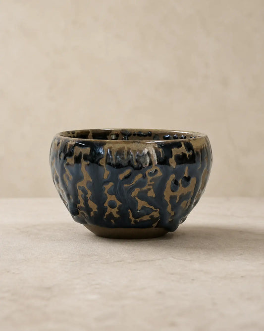 Lava Glaze Jian Ware Meditation Bowl No.3 (medium)