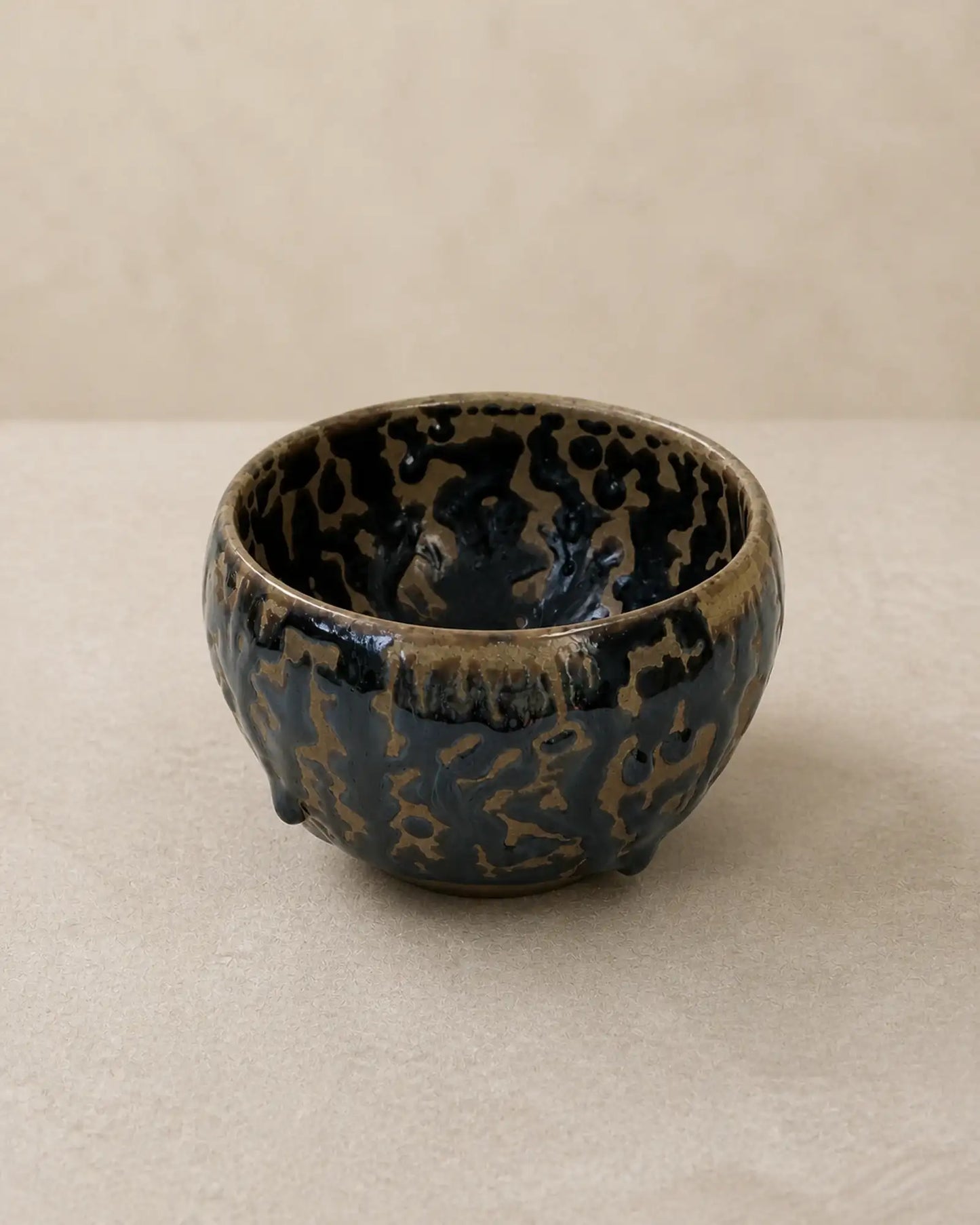 Lava Glaze Jian Ware Meditation Bowl No.3 (medium)