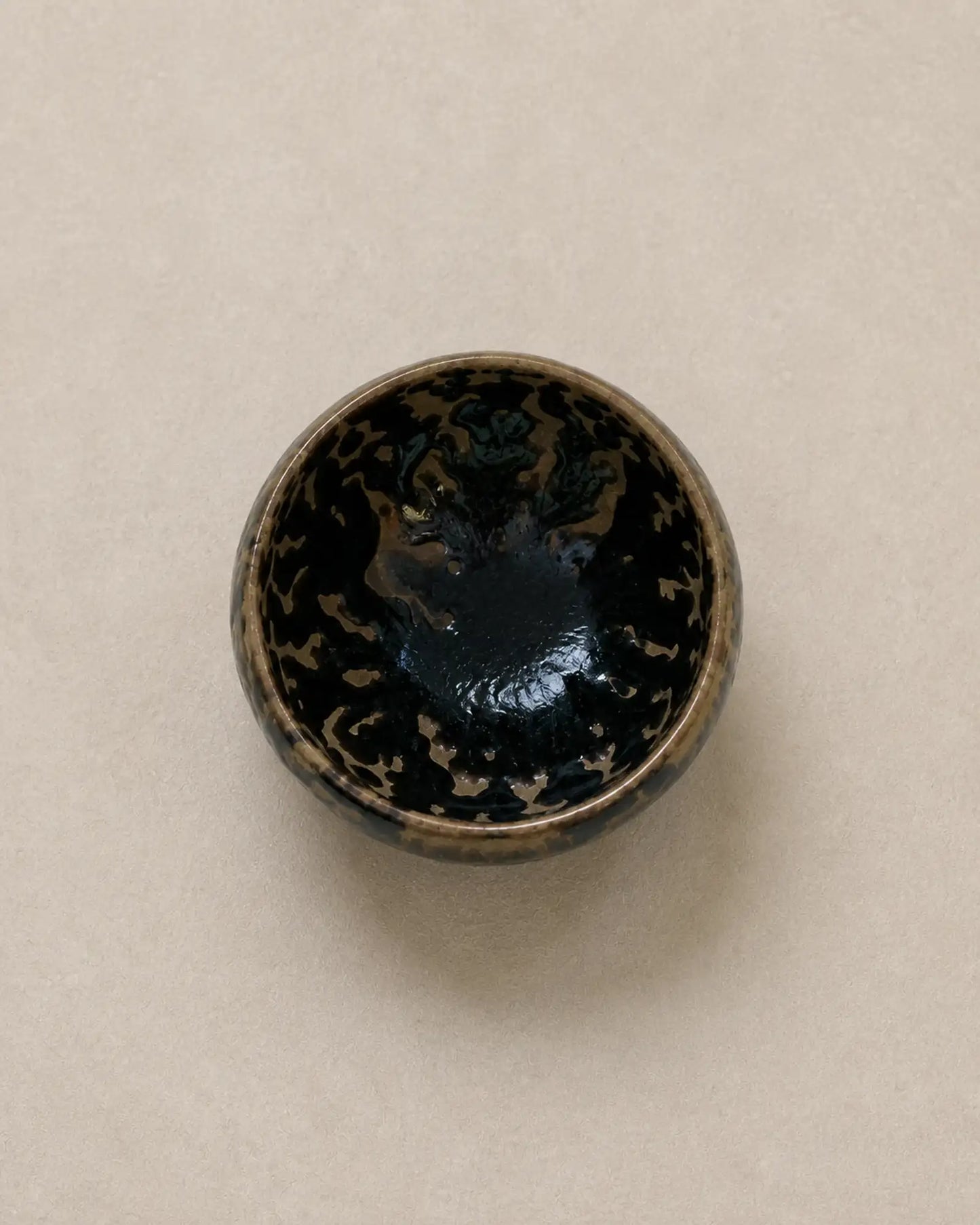 Lava Glaze Jian Ware Meditation Bowl No.3 (medium)