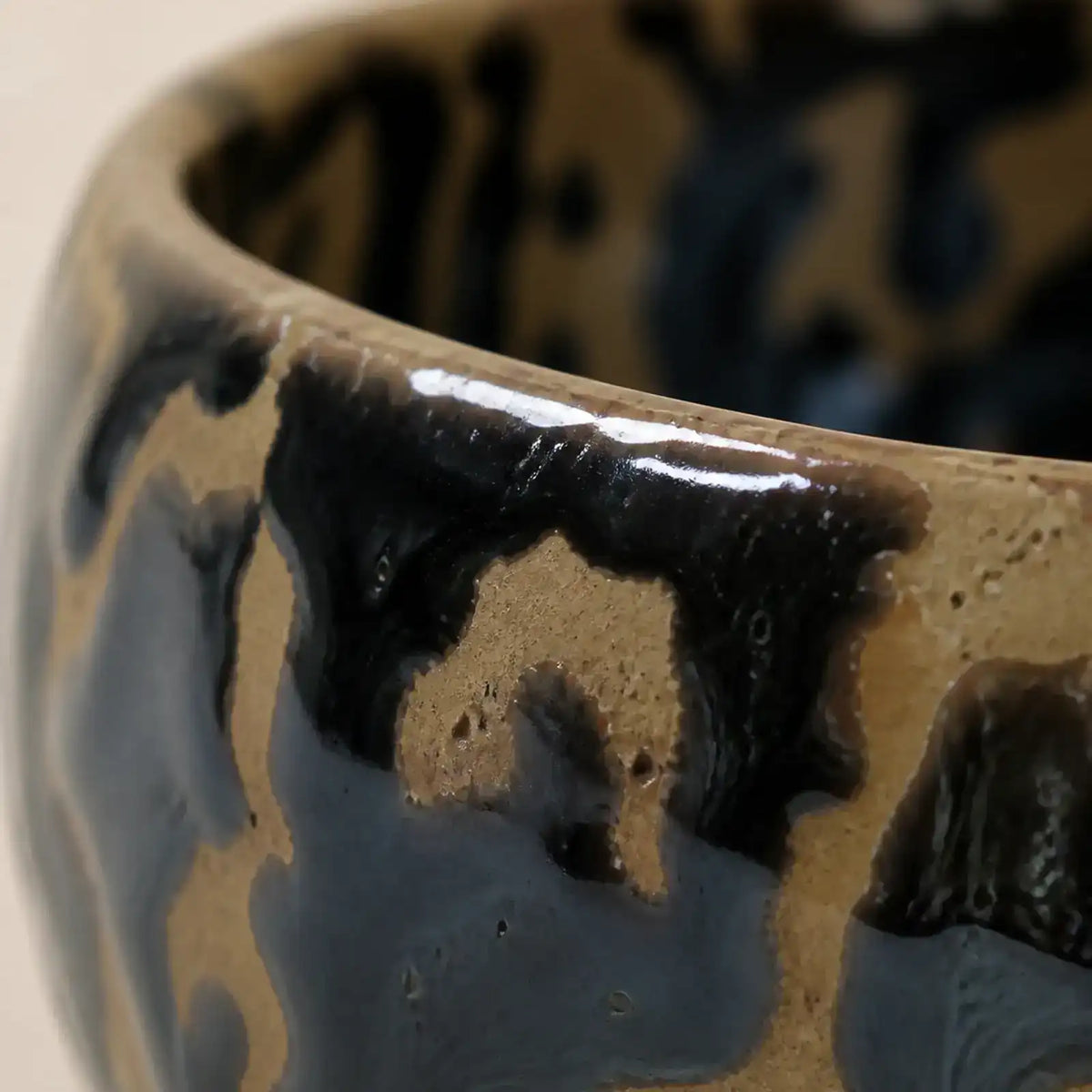 Lava Glaze Jian Ware Bowl No.3 (medium)