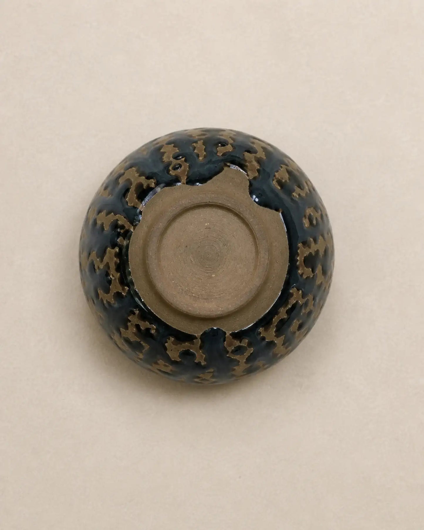 Lava Glaze Jian Ware Meditation Bowl No.3 (medium)