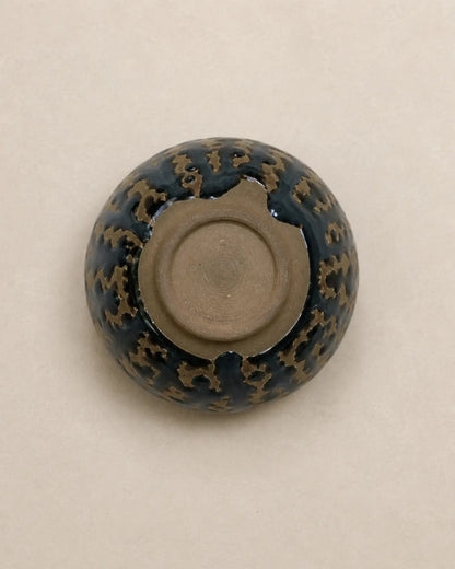 Lava Glaze Jian Ware Meditation Bowl No.3 (medium)