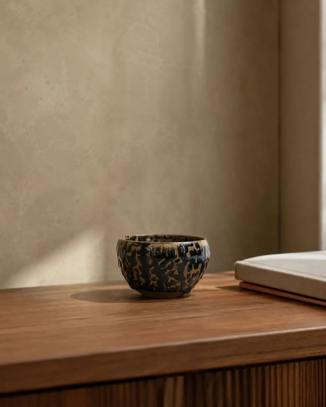 Lava Glaze Jian Ware Meditation Bowl No.3 (medium)