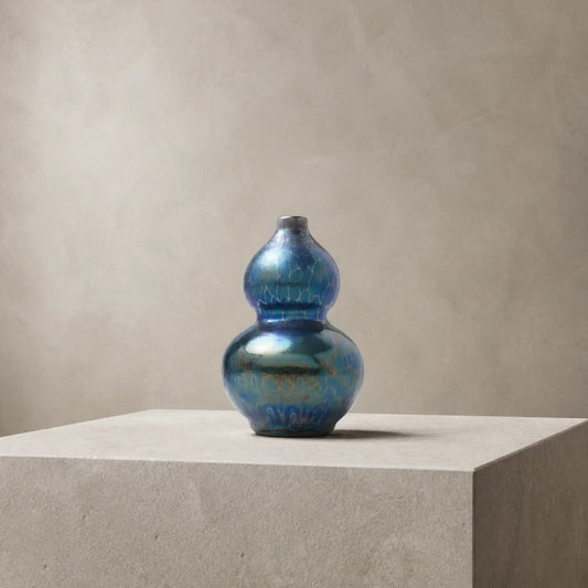 Lotus Glaze Jian Ware Gourd Vase No.2