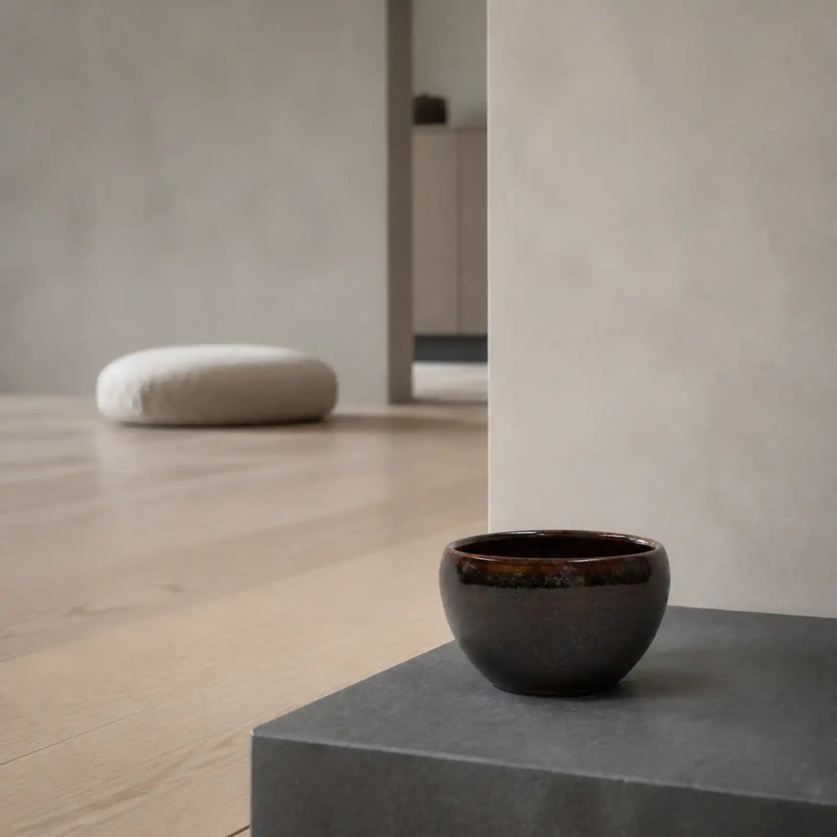 Oolong Tea Dust Glaze Jian Ware Bowl