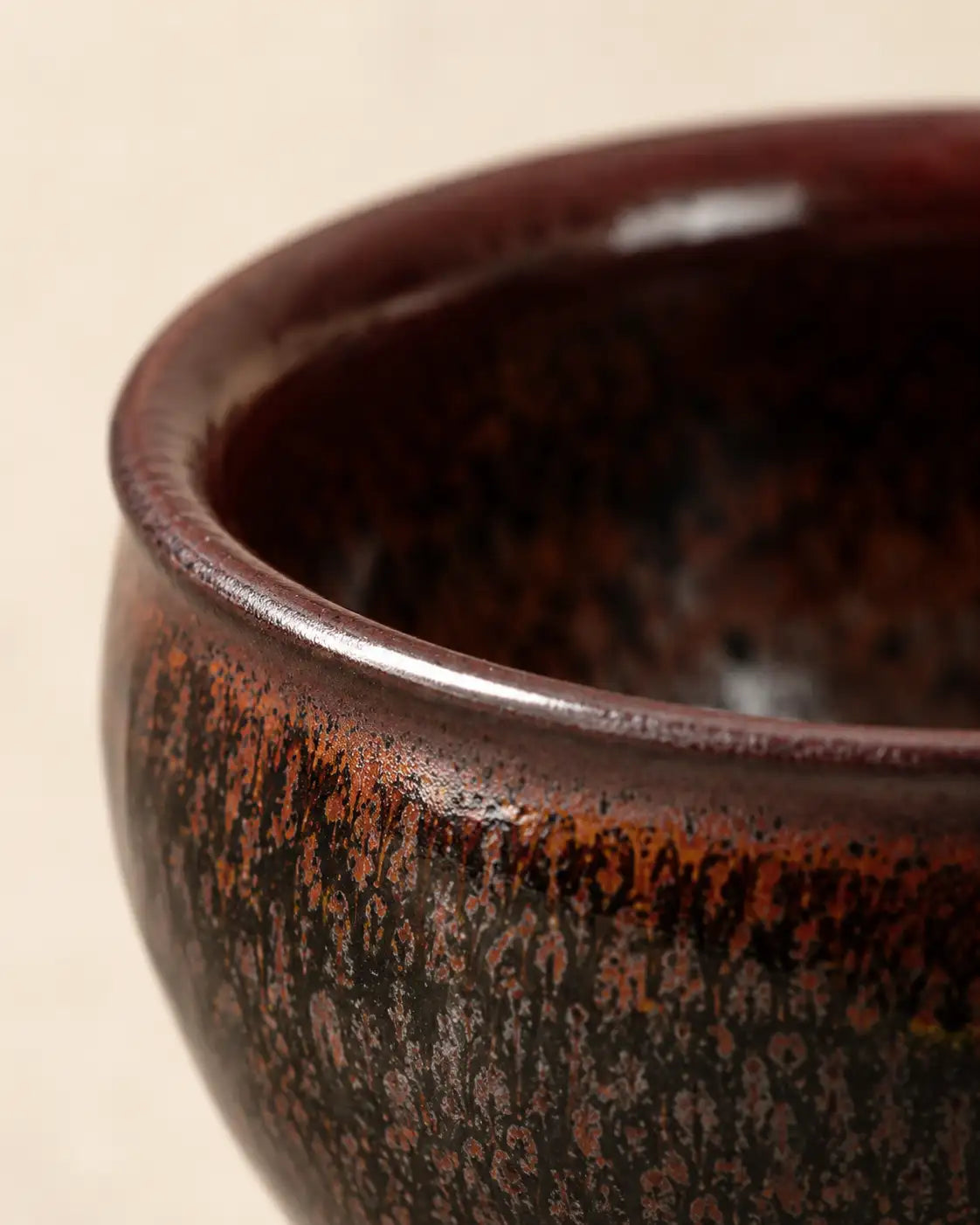 Partridge Spot Glaze Jian Ware Cacao Cup