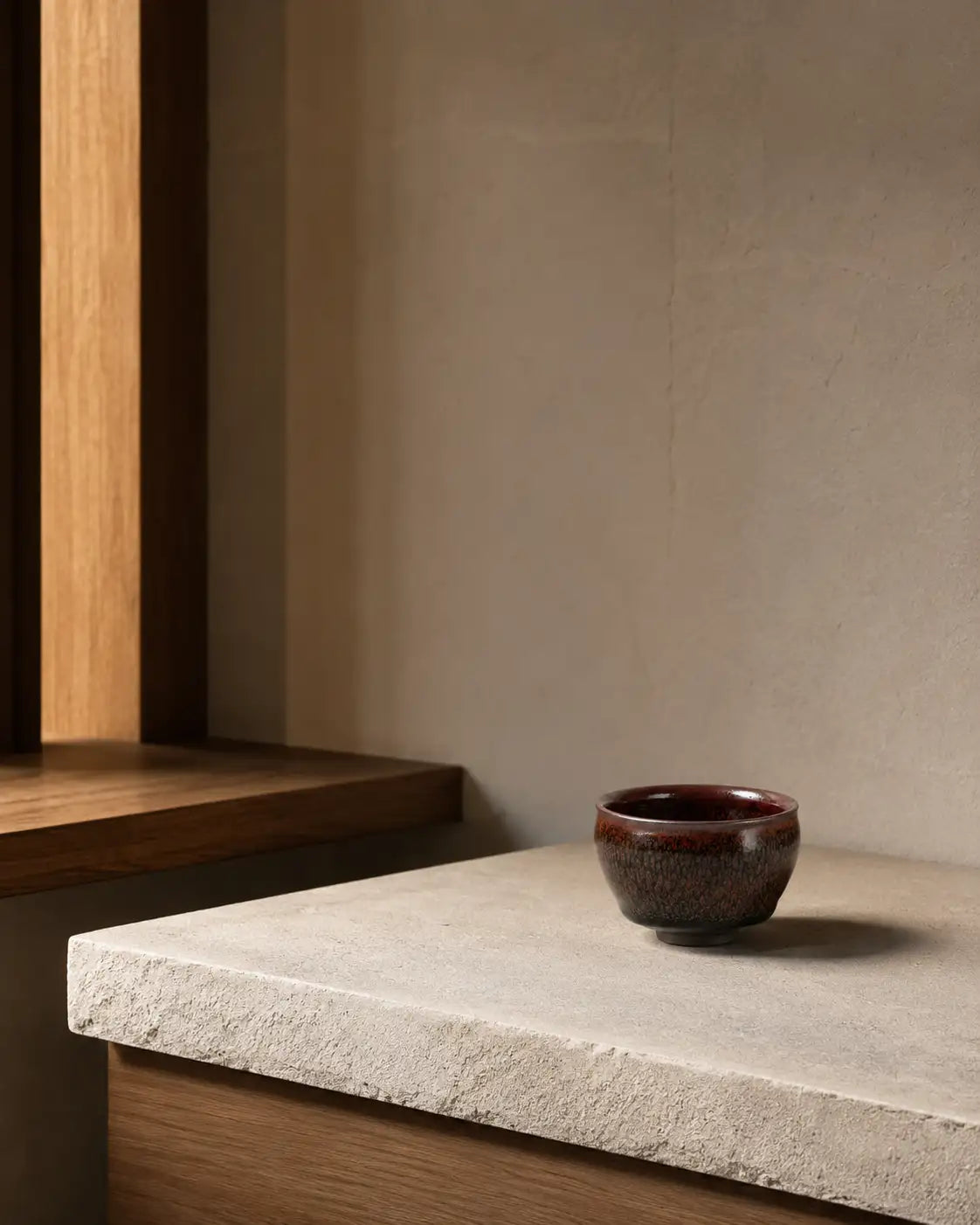 Partridge Spot Glaze Jian Ware Cacao Cup
