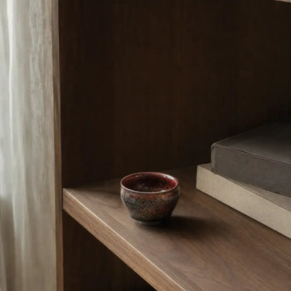 Partridge Spot Glaze Jian Ware Cup