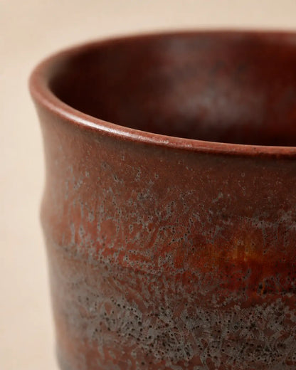 Rust Red Glaze Jian Ware Cacao Cup