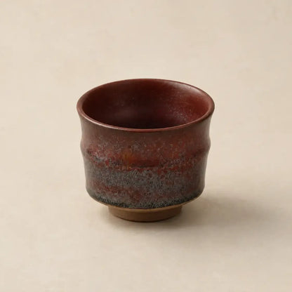 Rust Red Glaze Jian Ware Cup