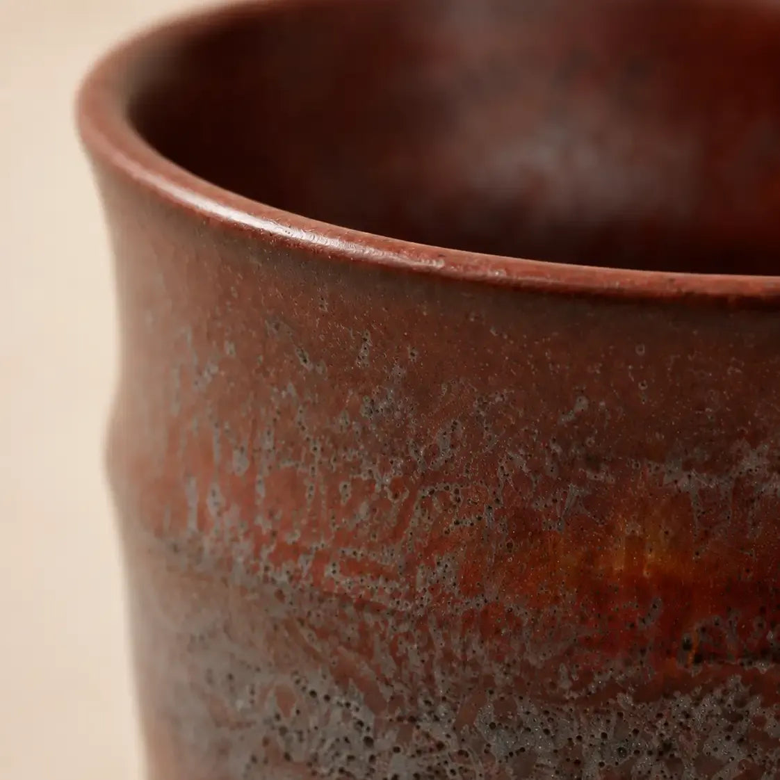 Rust Red Glaze Jian Ware Cup