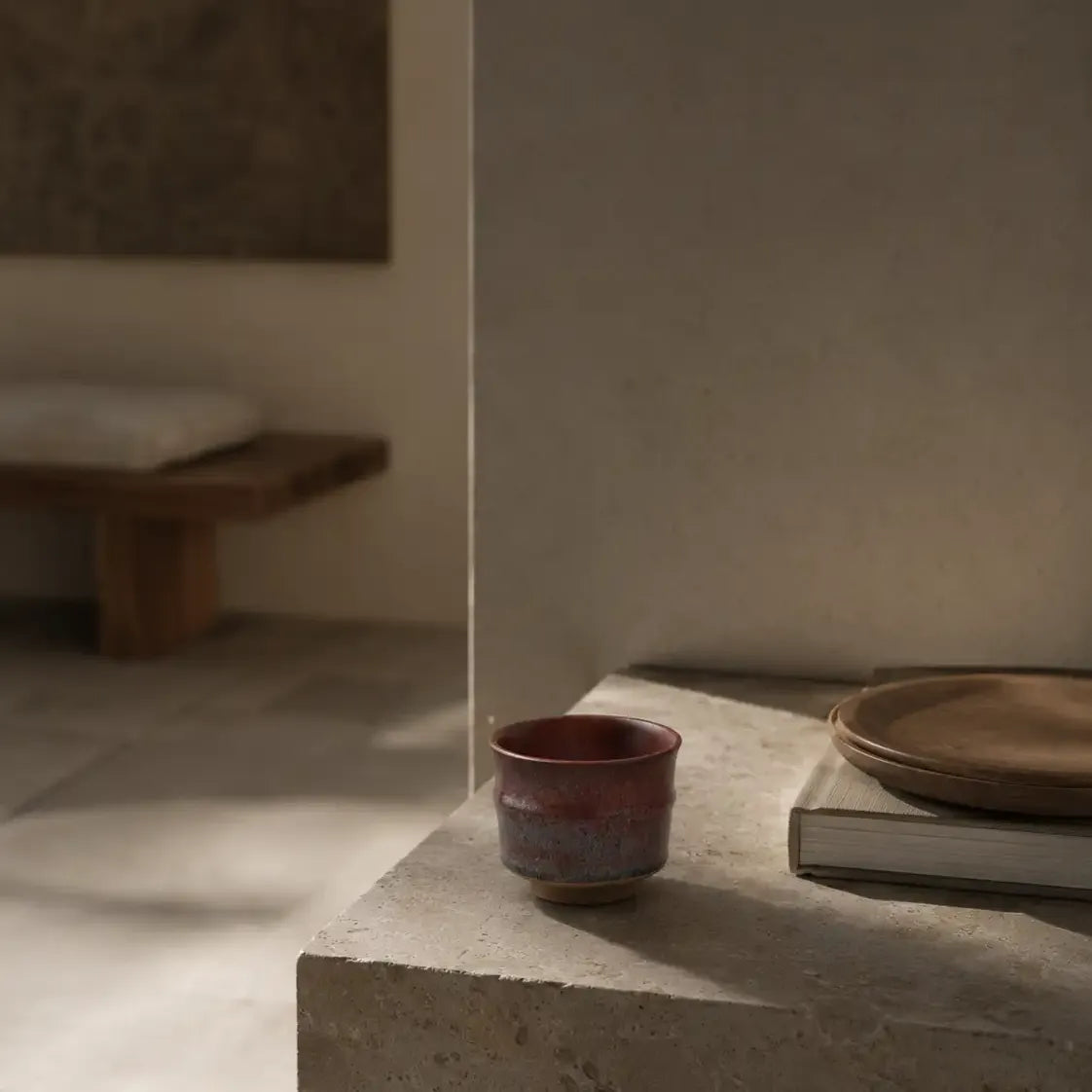 Rust Red Glaze Jian Ware Cup