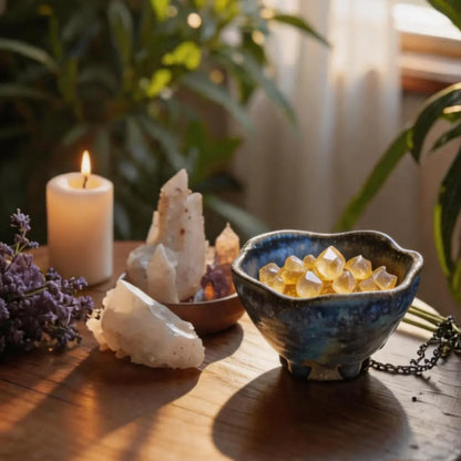 Stardust Glaze Jian Ware Crystal Charging Bowl