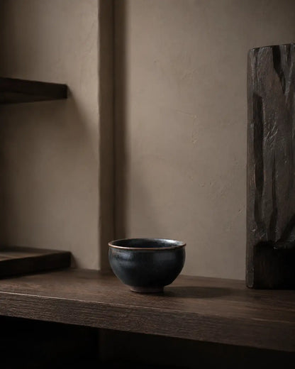 Terra Black Glaze Jian Ware Incense Burner