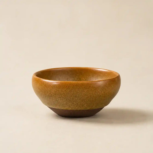 Terra Gold Glaze Jian Ware Bowl
