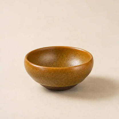 Terra Gold Glaze Jian Ware Bowl