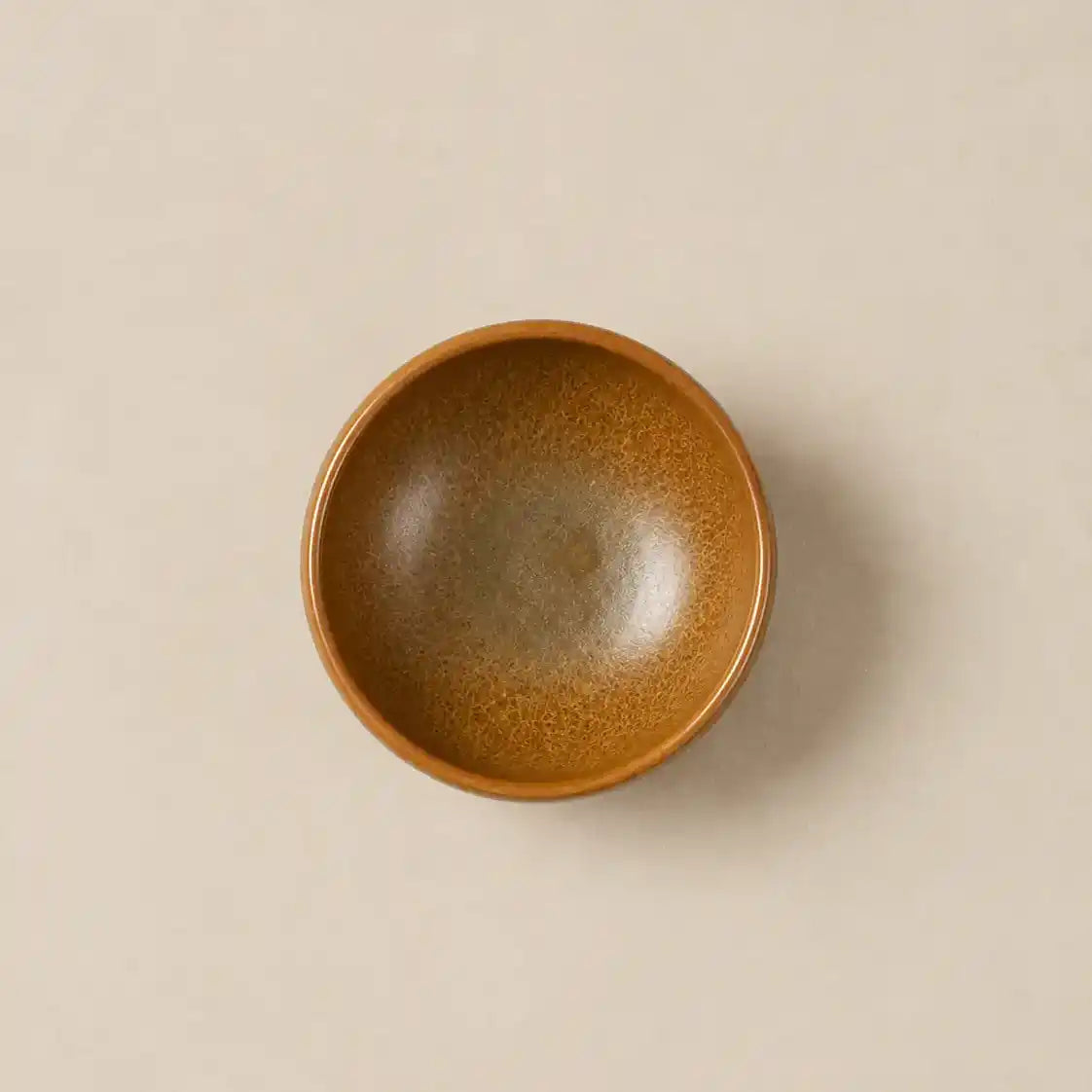 Terra Gold Glaze Jian Ware Bowl