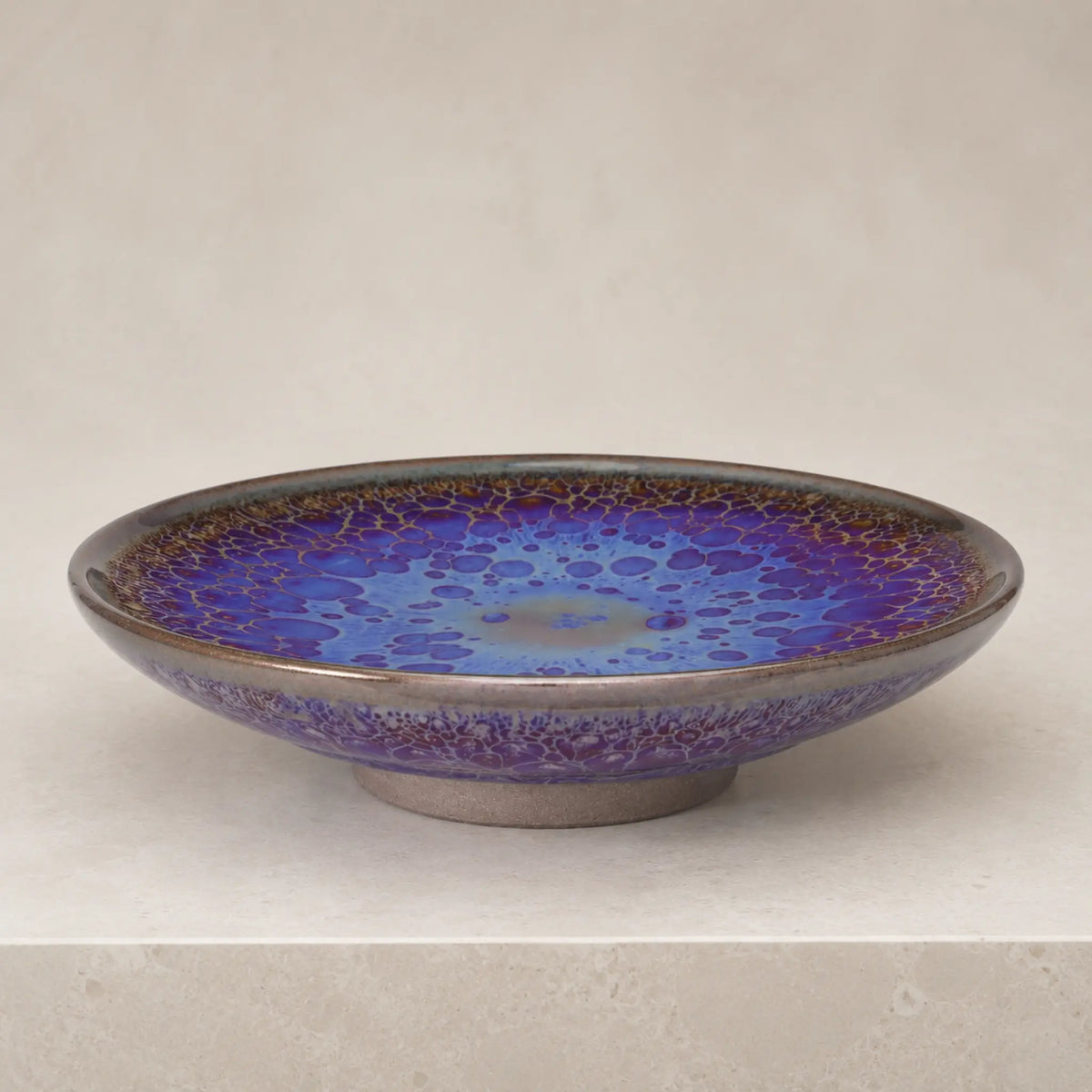 Twilight Glaze Jian Ware Plate No.2