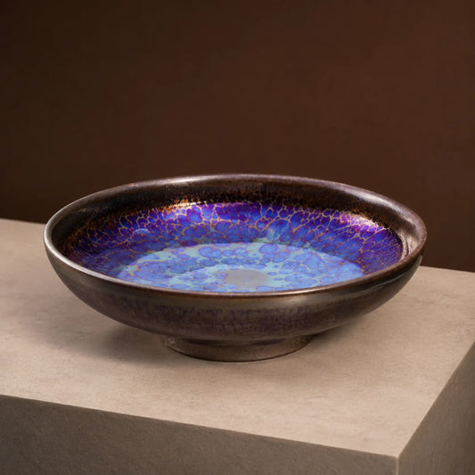 Twilight Glaze Jian Ware Plate No.5