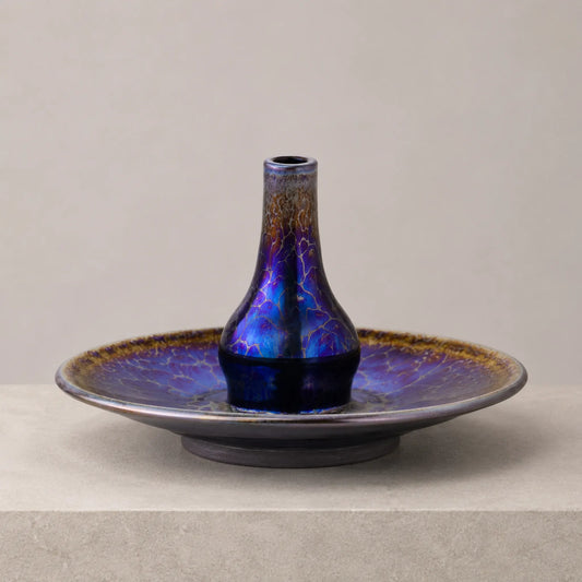 Twilight Glaze Jian Ware Plate No.6
