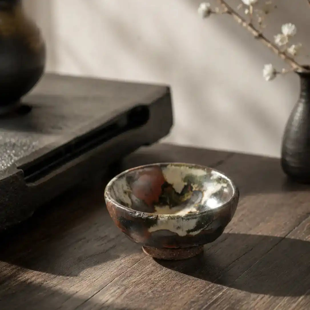 Volcanic Glaze Jian Ware Bowl