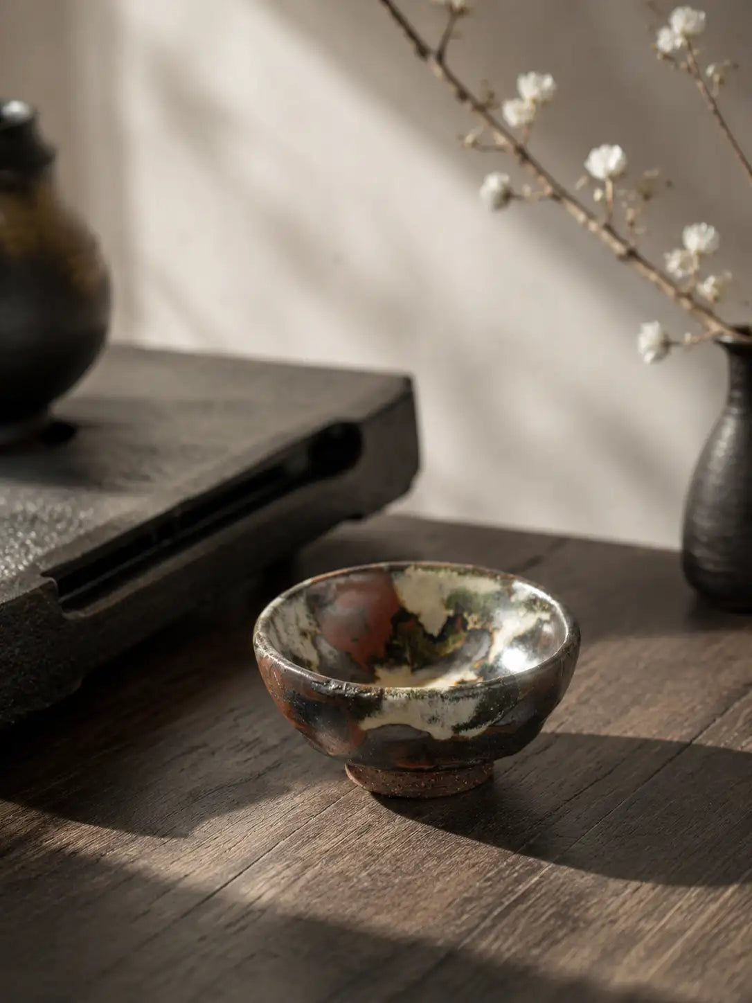 Volcanic Glaze Jian Ware Incense Burner