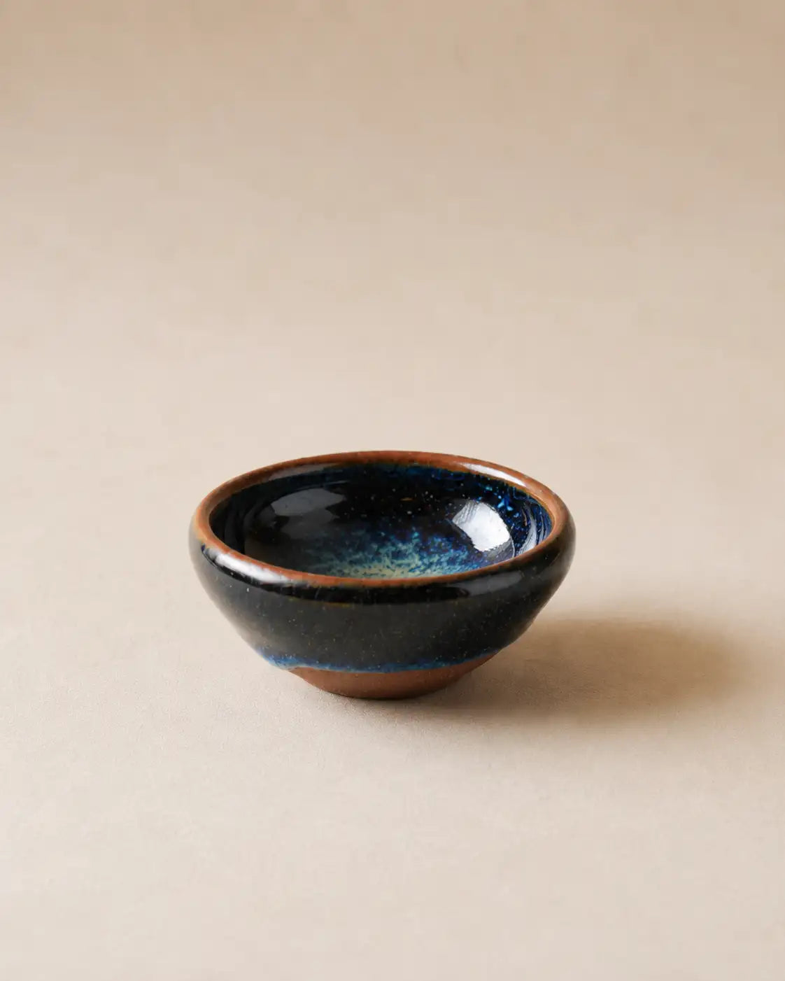 Vortex Glaze Jian Ware Crystal Charging Bowl