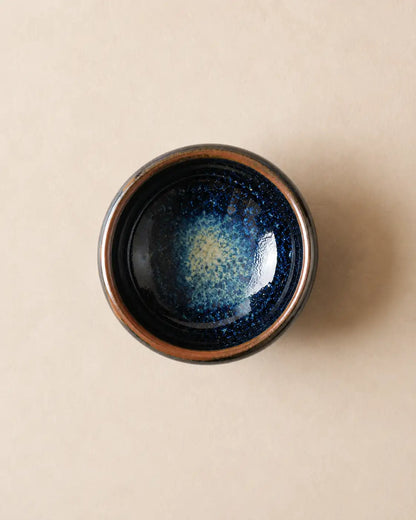 Vortex Glaze Jian Ware Crystal Charging Bowl