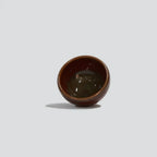 Black Tea Dust Glaze Incense Burner - Small - burner
