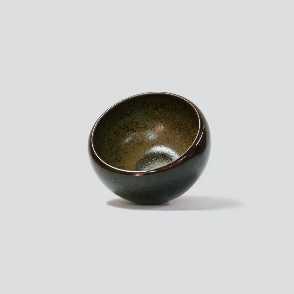 Dark Tea Dust Glaze Incense Burner - Large - burner