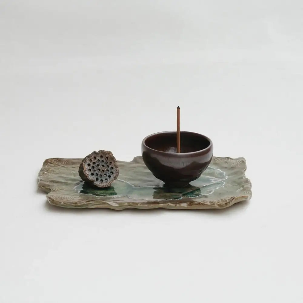 Terra Snowflake Incense Burner - Clearing Bowl - bowl